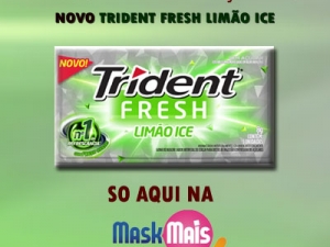 Novo Trident Fresh Limão Ice