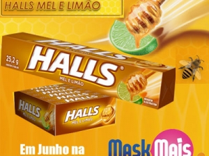 Novo Halls Mel/Limão